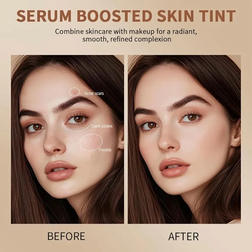 Foundation Stick Beauty Balm Serum Boosted Skin Tinted Moisturizer New
